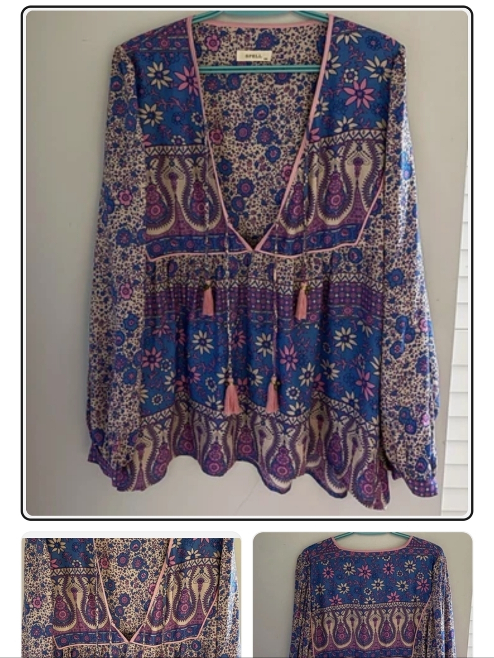 Spell Blossom Blouse Size XXL